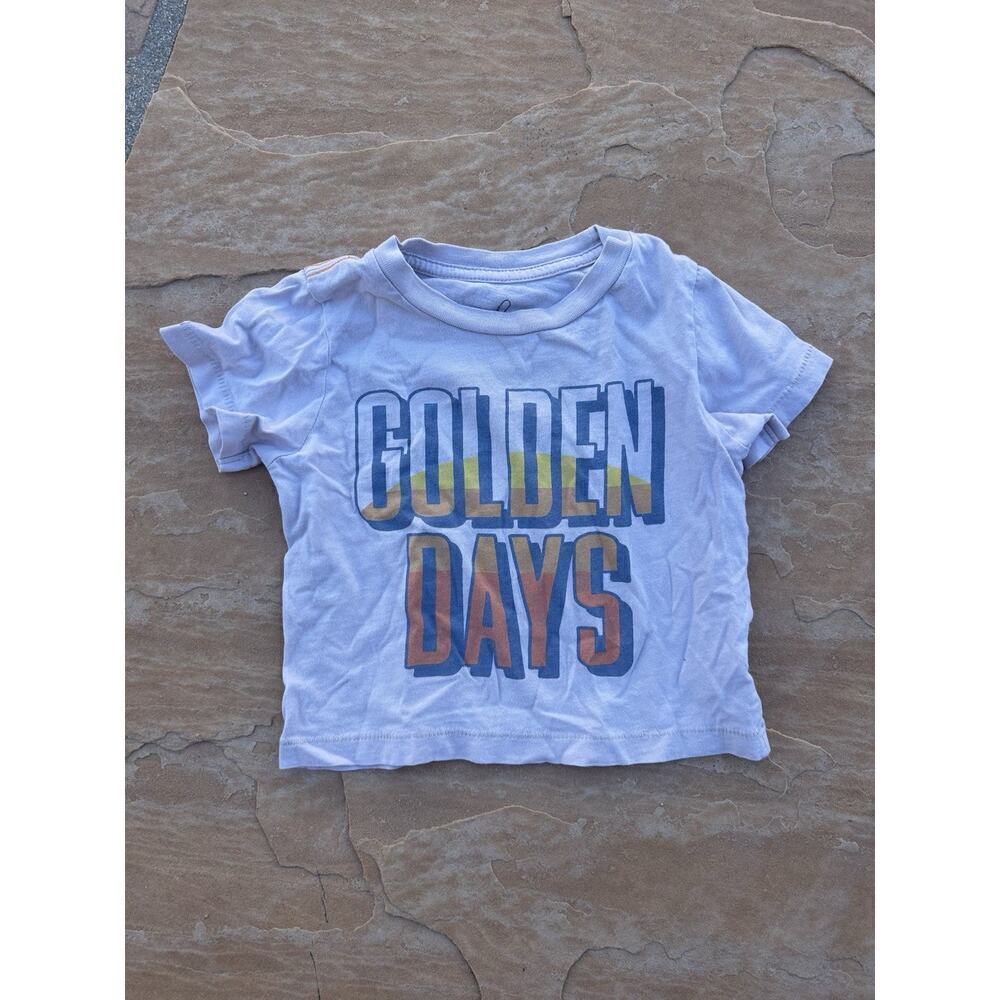 Peek Baby T-shirt Golden Days Graphic Tee 12-18 Months